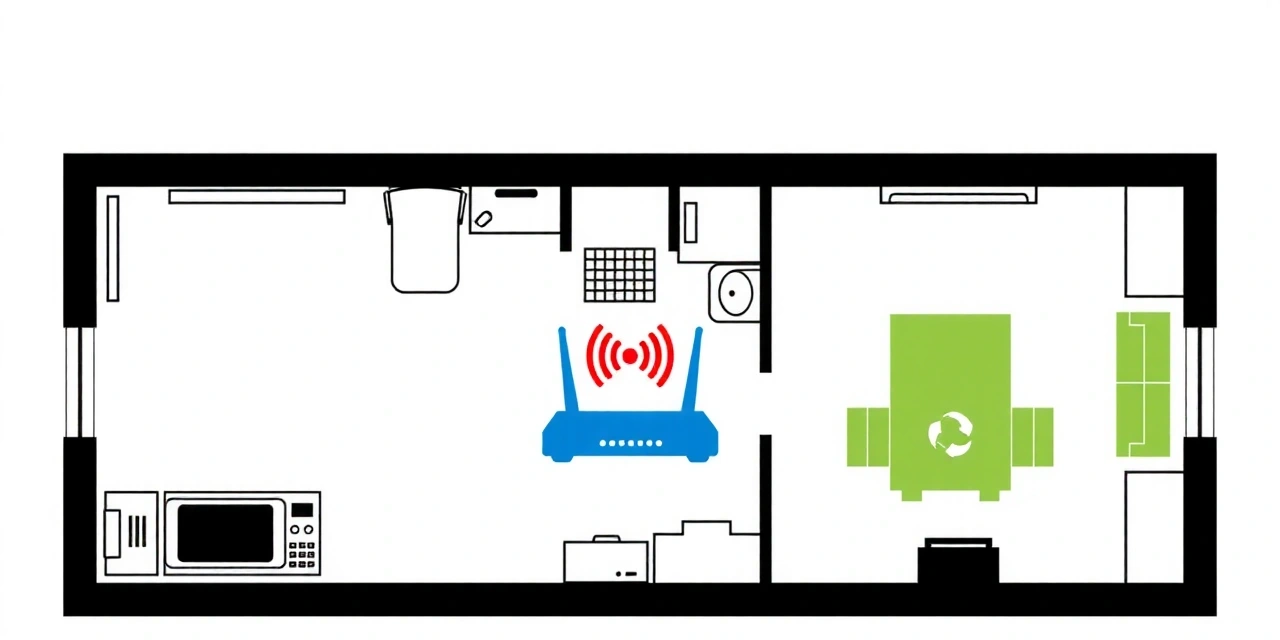 Mappa Posizionamento Router